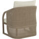 Palermo Drift Brown / Stinson Cream Outdoor Lounge Chair